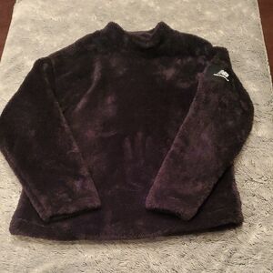 New Balance Cozy Black Fleece Pullover. Size M.